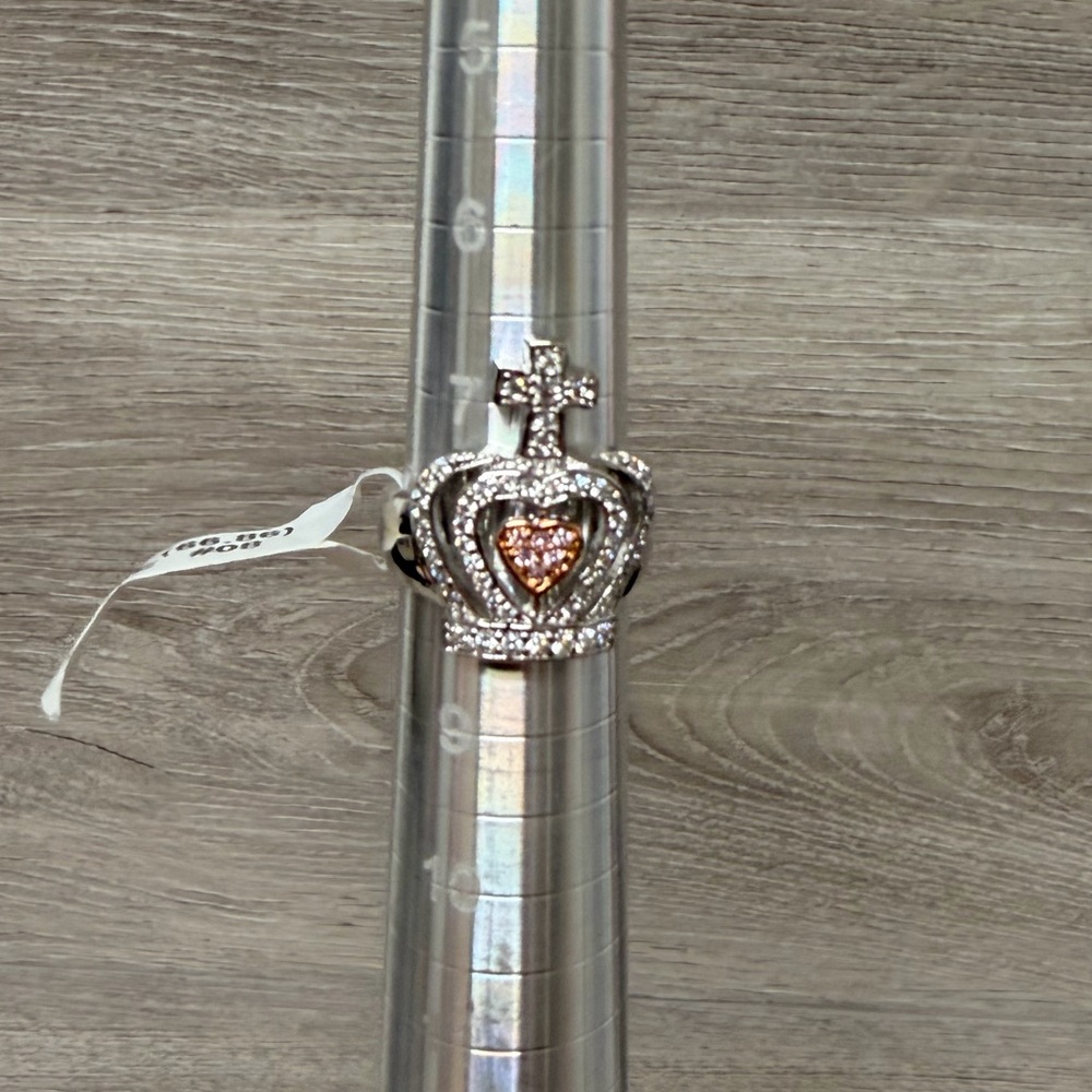 Crown Shape Design on .925 Sterling Silver Ring